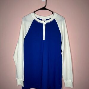 NWT LuLaRoe Mark Long Sleeve Shirt